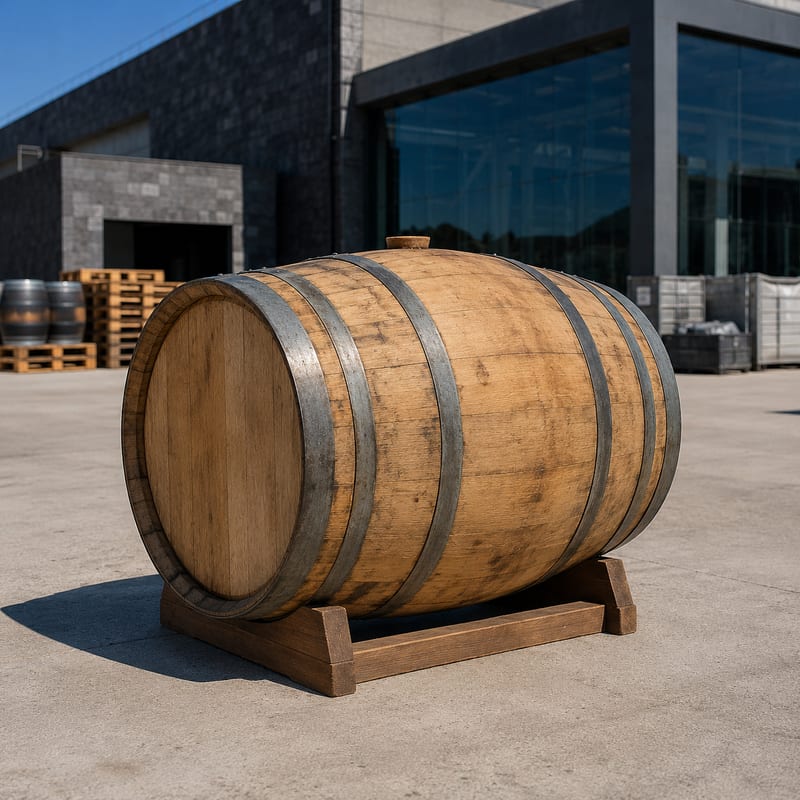 American oak barrel